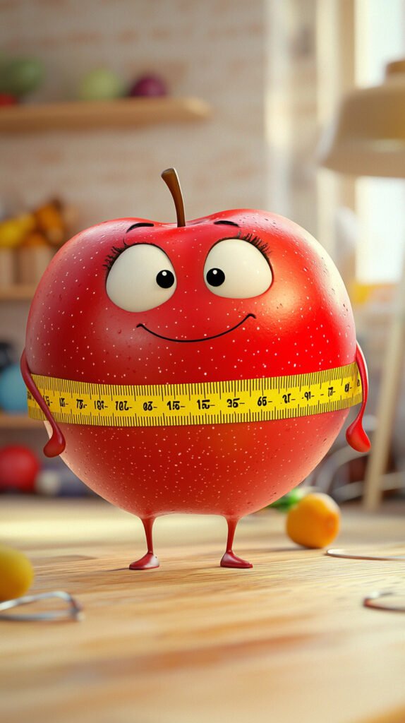 BODY SHAPE apple shape جسم التفاحة - AFRO GYM