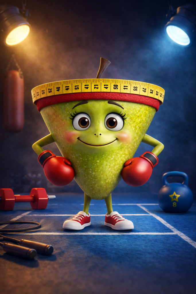 inveresed rectangle BODY shape - AFRO GYM شكل المثلث المقلوب