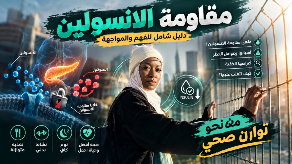 1. ما هي مقاومة الأنسولين وكيف تؤثر على أنوثتكِ؟